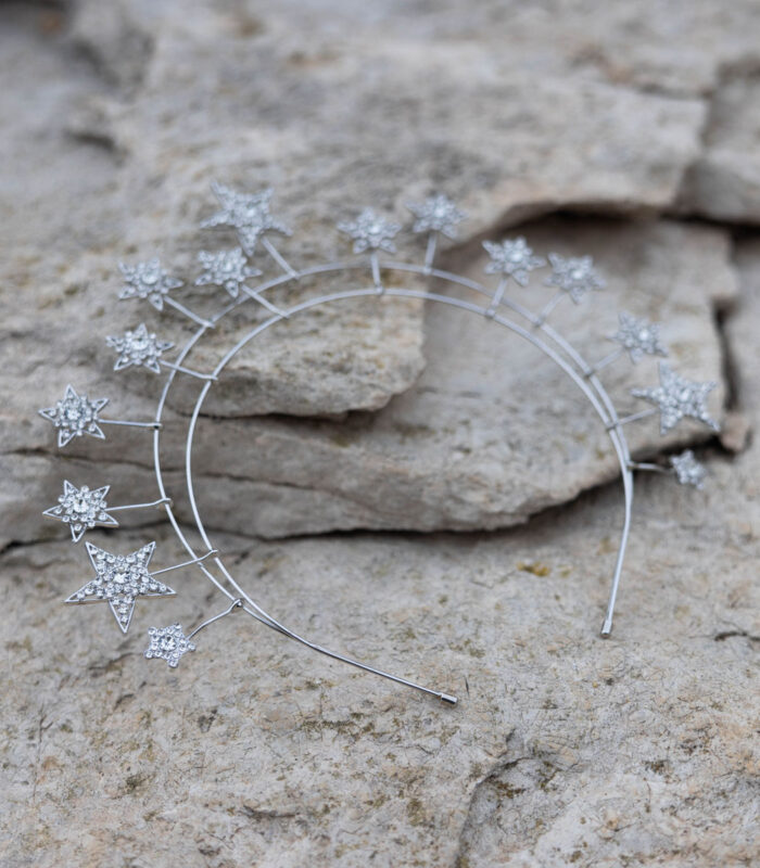 festival dress woman crown silver twinkle starlight 2