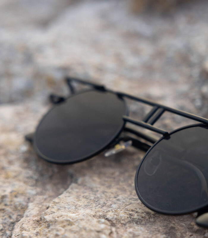 festival sunglasses sunburst shade black 2