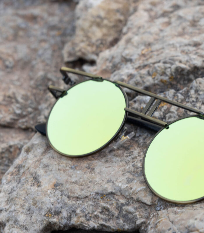 festival sunglasses sunburst shade bronce gold 2