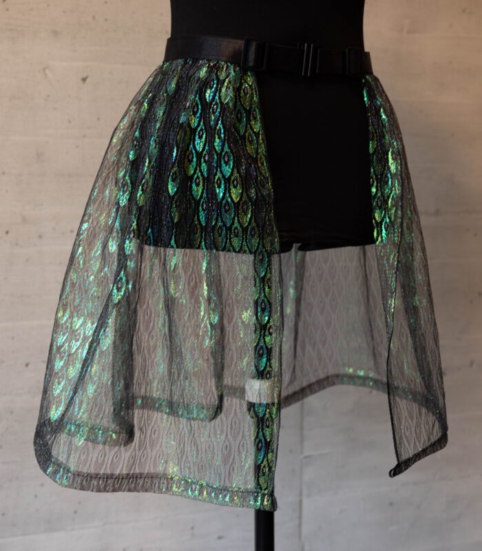 festival dress woman stellar peacock mini 4
