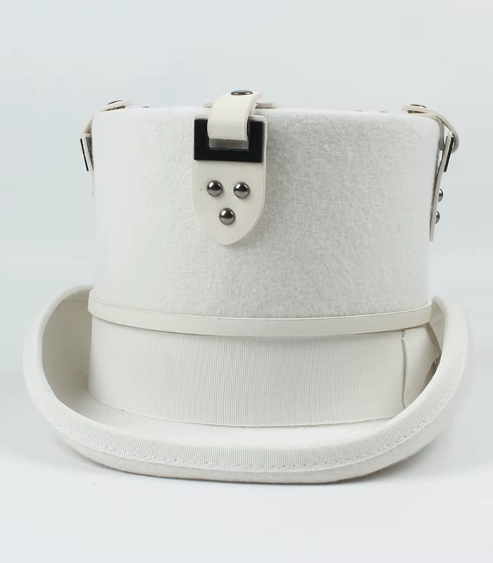 White Eclipse Steampunk Hat 3
