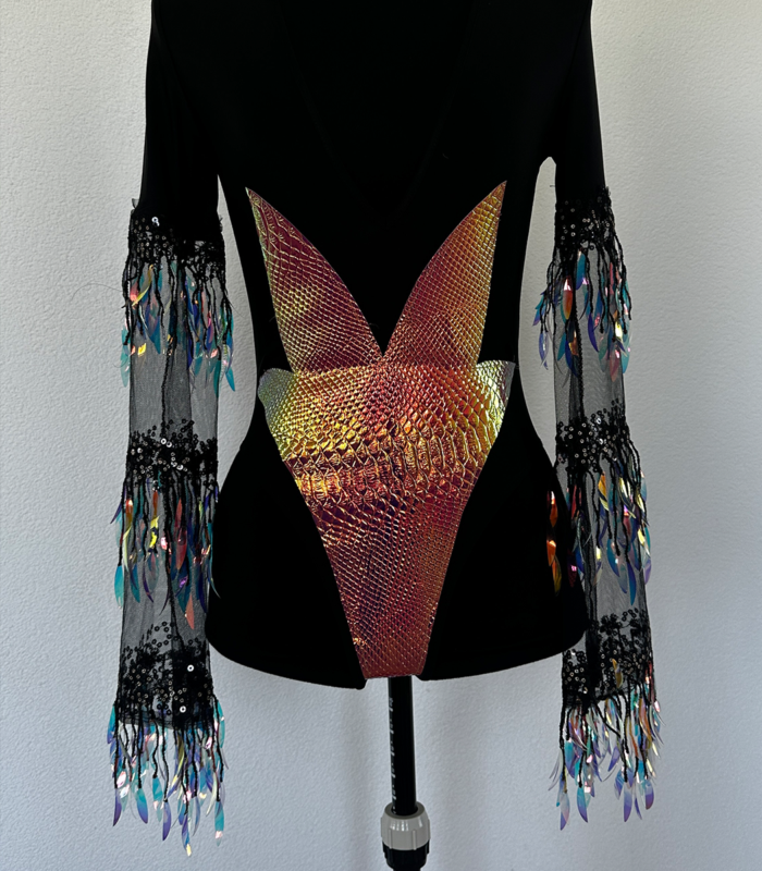 festival dress woman galactic firefly Bodysuit 1